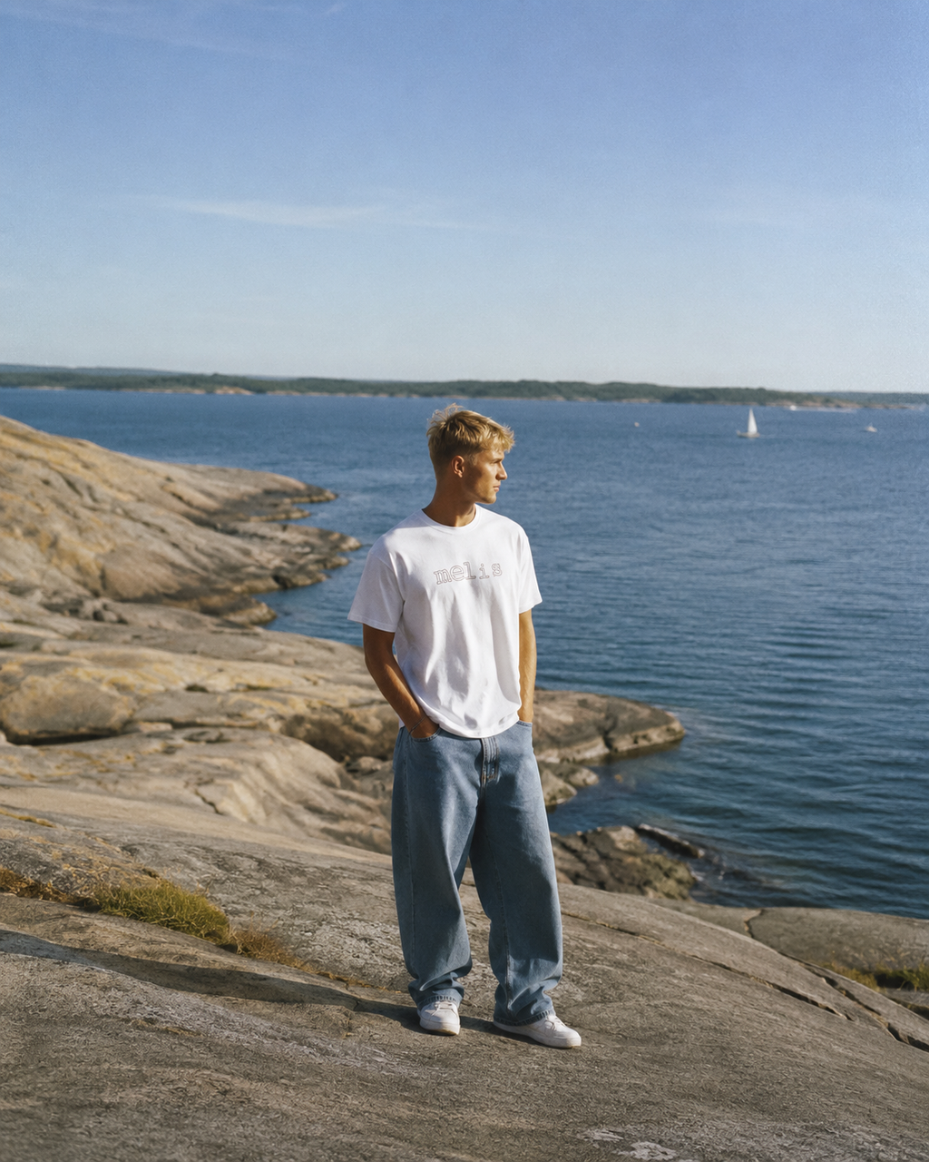 Melis Heavy Oversized T-skjorte