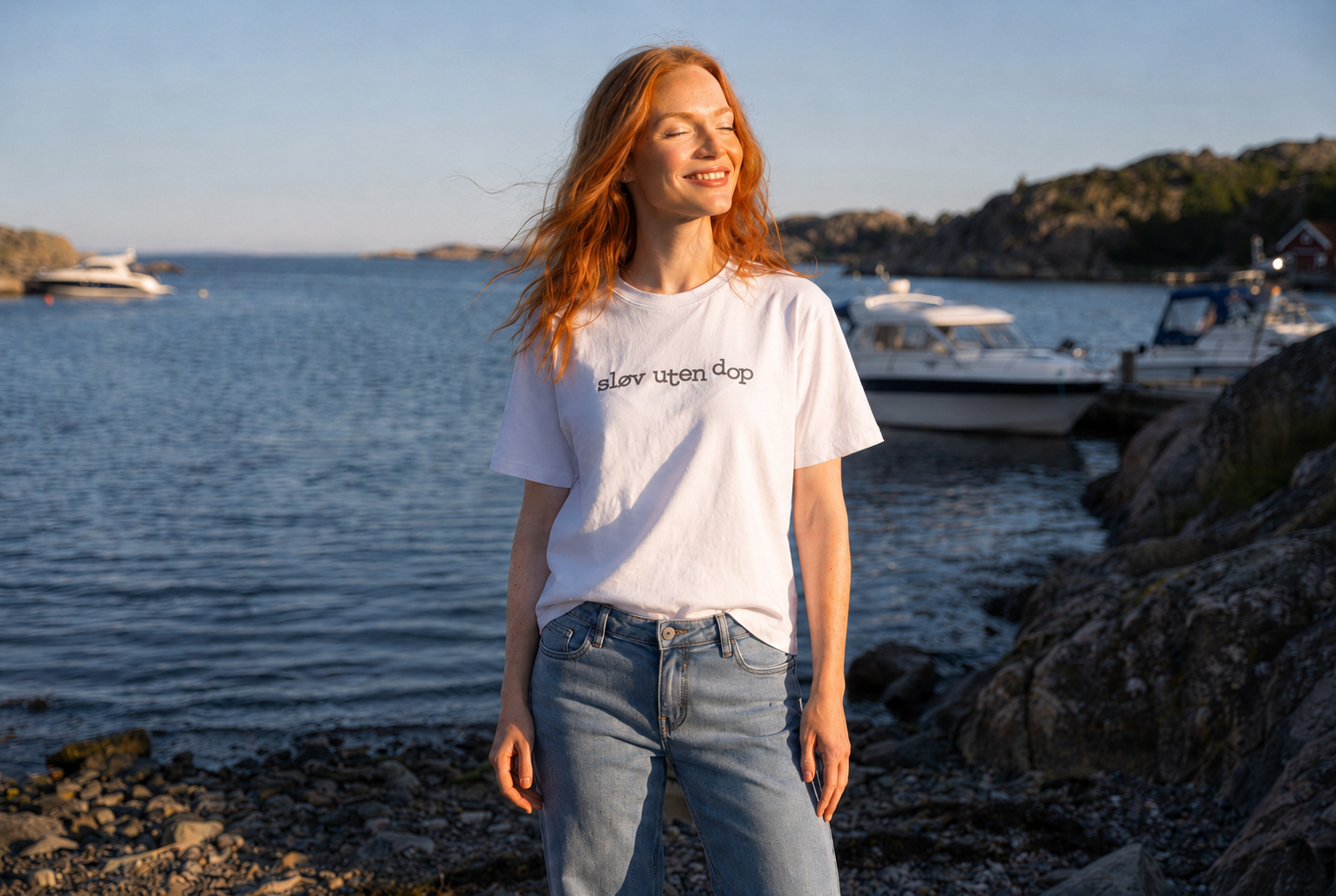 Sløv Uten Dop Heavy Oversized T-skjorte