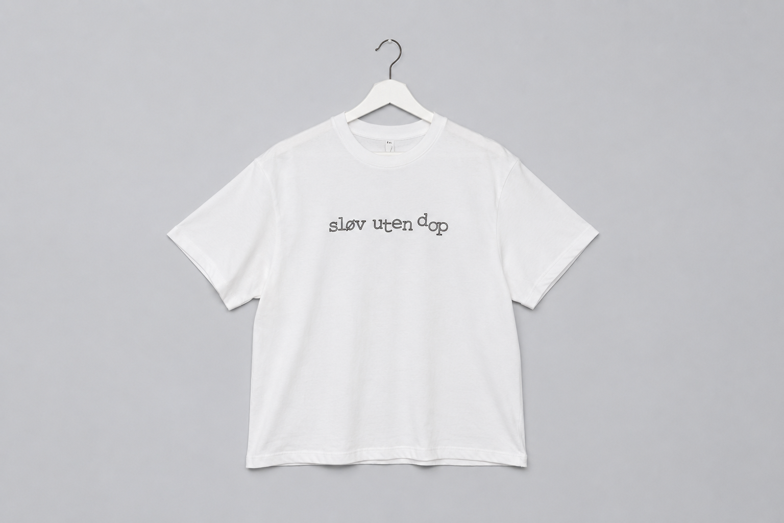 Sløv Uten Dop Heavy Oversized T-skjorte