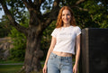 Melis Dame Tee